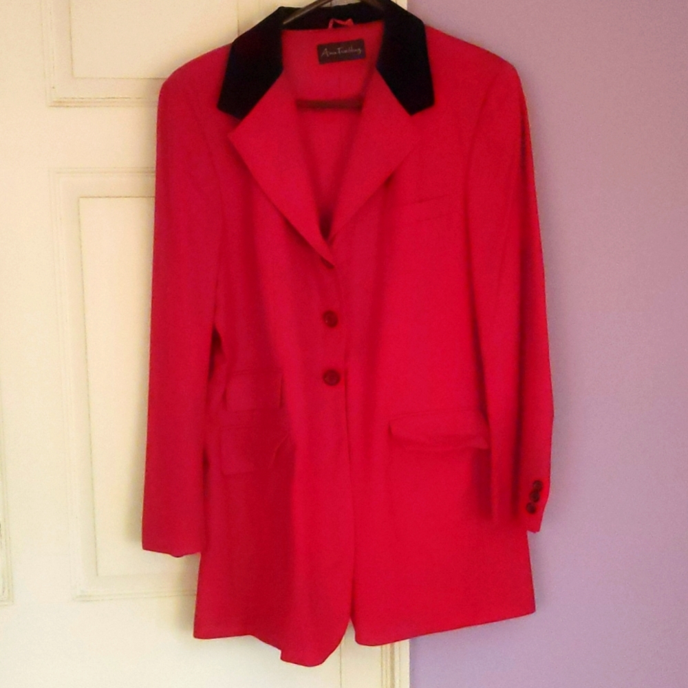 Vintage Anne Freedberg suit jacket